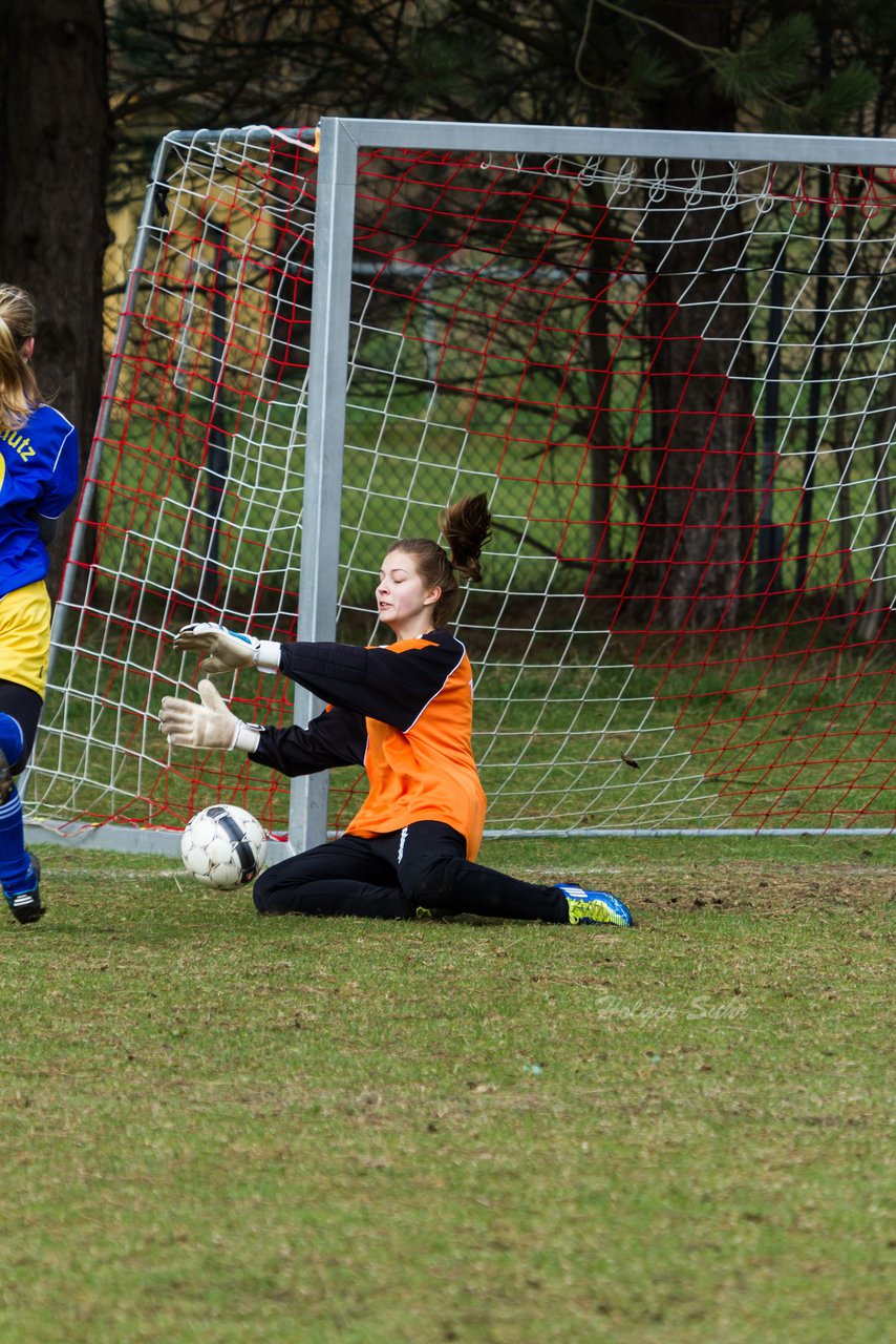 Bild 246 - B-Juniorinnen Tus Tensfeld - TSV Gnutz o.W. : Ergebnis: 1:3